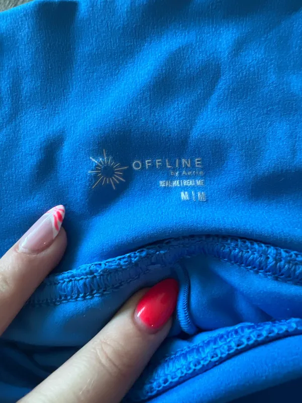 Aerie Blue Pleated Skirt - Image 6