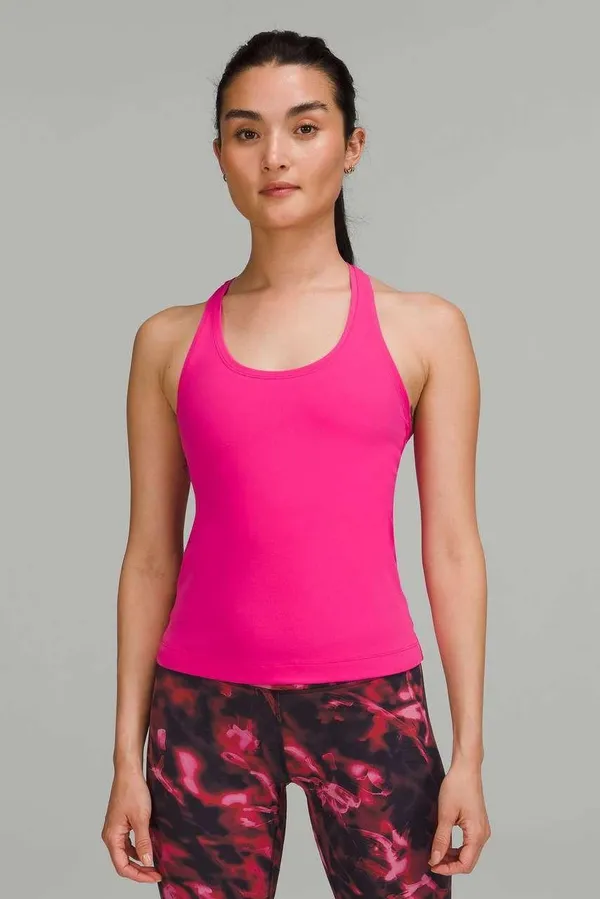 Cool Racerback Short Tank Top *Nulu “Sonic Pink” Size 4 - Image 6