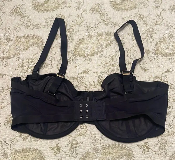 Cuup The Balconette Bra Black Size 36 F / DDD - Image 5