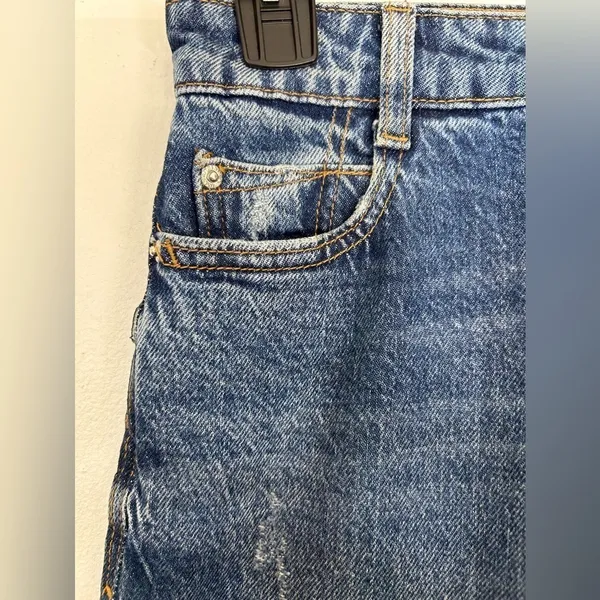Zara‎ Jeans Size 2 Distressed EUC - Image 4