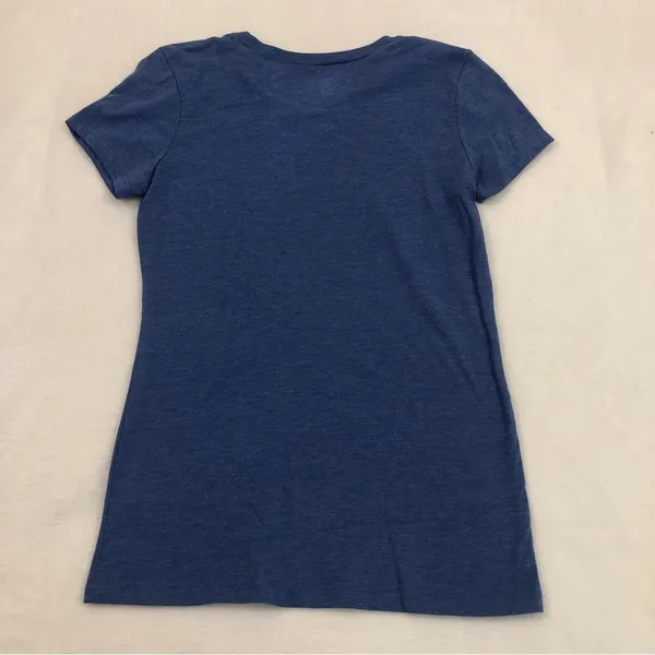 NFL 4 Her Indianapolis Colts Football Helmet Graphic Logo Blue Shirt Womens S. - Image 5