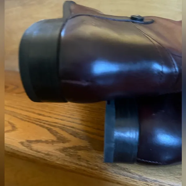 Frye Brown Leather Riding Boots - Image 6