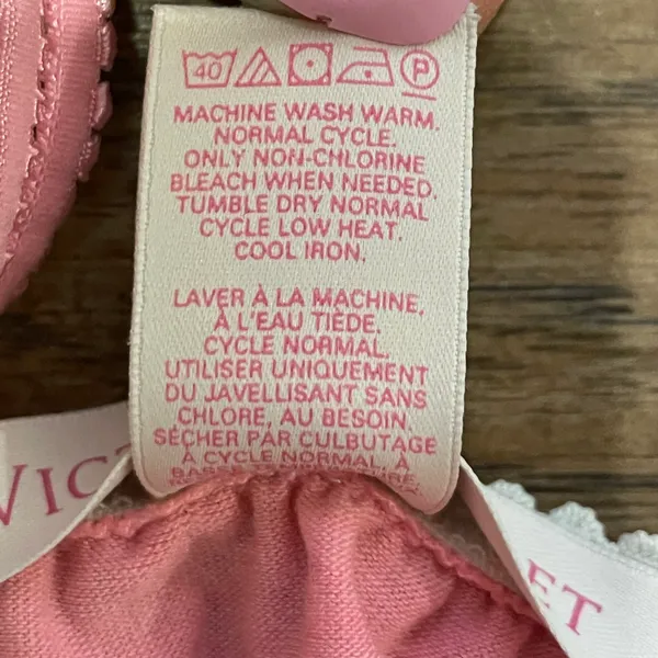 Victoria’s Secret Babydoll Pajama Tank Top Bubblegum Pink With Off White Daisy Coquette Lace Medium - Image 12