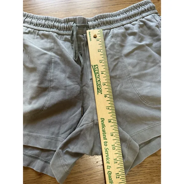 Athleta Women Size 8 Elastic Waist Tie Shorts Stretch Athleisure Preppy‎ Active - Image 5