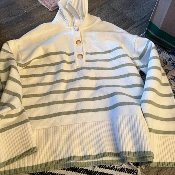 Anthropologie‎ Maeve Henley Pullover Sweater size M - Image 9