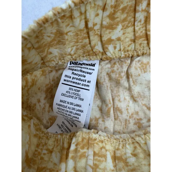 Patagonia Women's Garden Island Shorts 3½" NWT Size XS Wildflower Yellow - Image 4