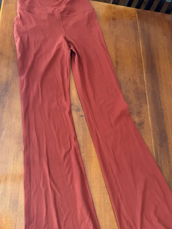 lululemon athletica High-Rise Flare Leggings in Rust Cayenne - Image 5