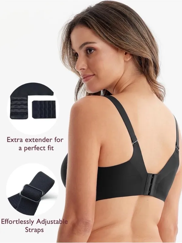 Momcozy Nursing Bra Black Size Medium Brand New - Image 2