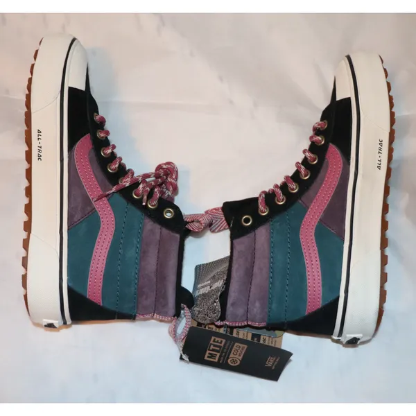 Vans SK8-HI Mte-2 Black Pink White Shoes - Image 6