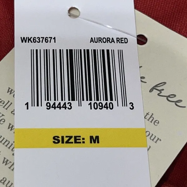 BOG Band of the Free Josette Aurora Red Puff Sleeve Mini‎ Dress Size Medium New - Image 8