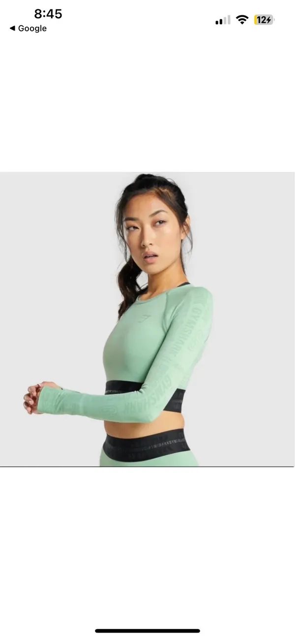 Gymshark mint workout set - Image 4