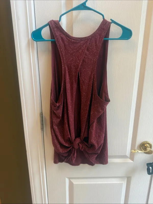 lululemon athletica Maroon Speckled Women's Tank - Image 2