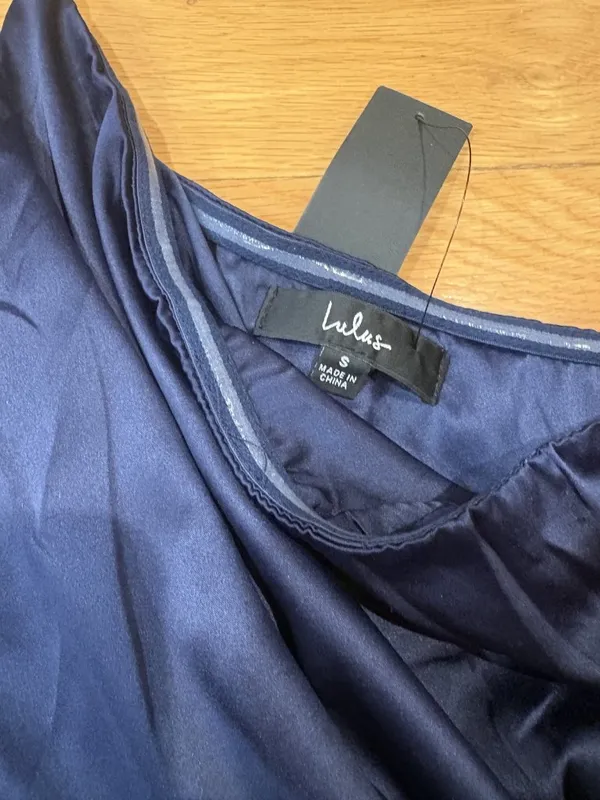 Lulus Size Small (S) One Shoulder Asymmetrical Hem Dress - Image 3