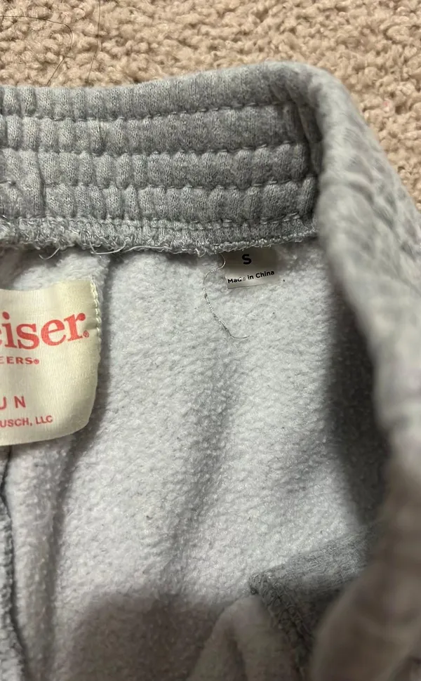Budweiser sweat shorts - Image 4