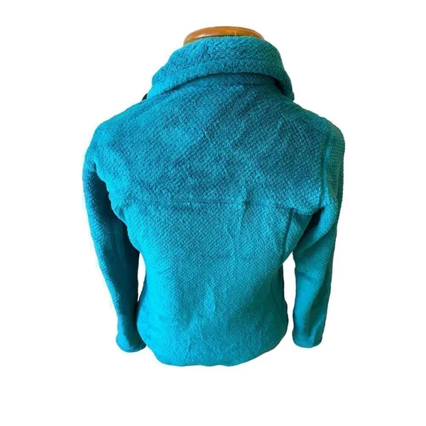 Patagonia Women's Re-Tool Snap-T Pullover - Used Color: True Teal - Big Sur Blue - Image 2