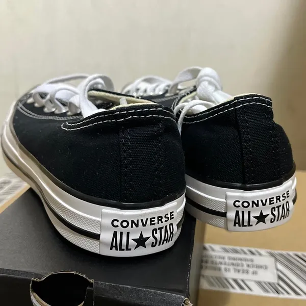 Converse Women's Black Trainers - Image 4