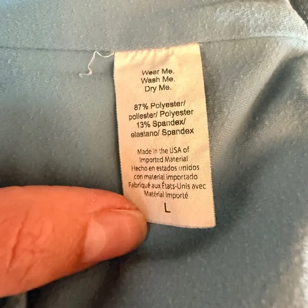 Beyond Yoga x Barre3 Heathered Teal High Waisted Leggings Womens Large USA Made - Image 6
