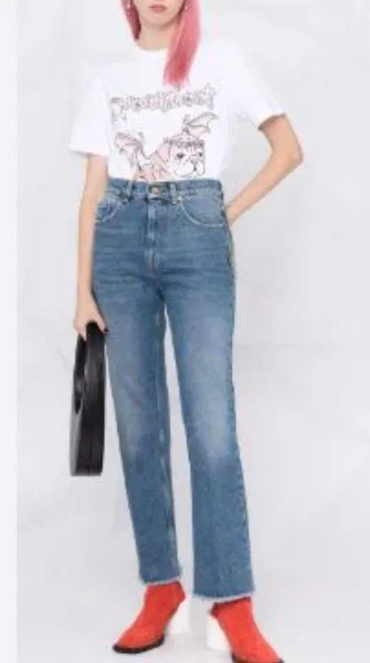 Golden Goose Deluxe Brand Women’s Mid Rise Slim Fit Jeans Size 27 - Image 2