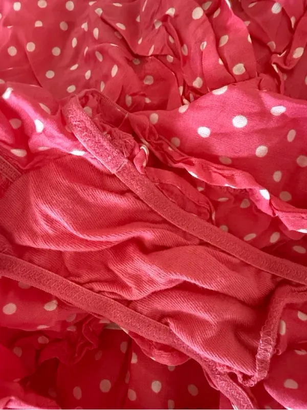 Victoria’s Secret Pink Polka Dot Babysoll Set - Image 6