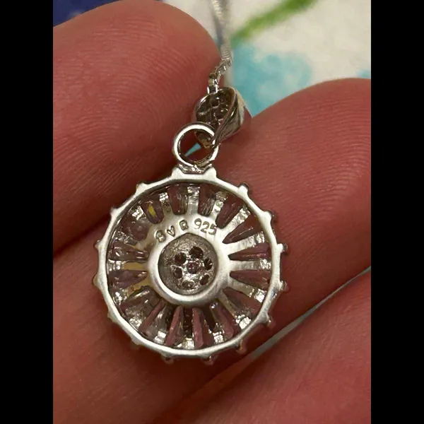Necklace 925 sterling silver with pendant unique - Image 3