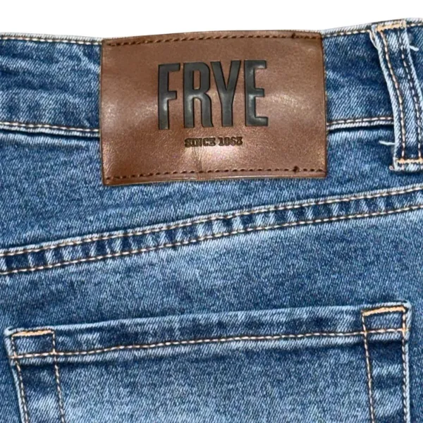 FRYE Straight Leg Medium‎ Wash Denim Jeans Size 2/26 Item# 1859395 - Image 5