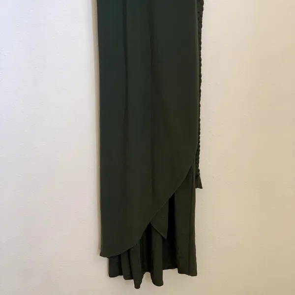 NWT MISA Los Angeles Irina Rope Belt‎ Dress in Olive Green - Image 6