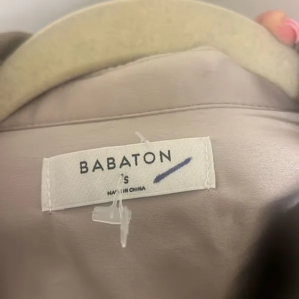 ✨Aritzia Babaton Vegan Leather Button Down Sz Small Shirt✨ - Image 6