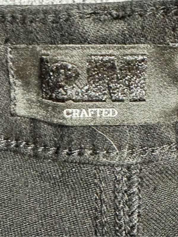 I&M High Rise Black Barrel Studded Jeans - Image 8