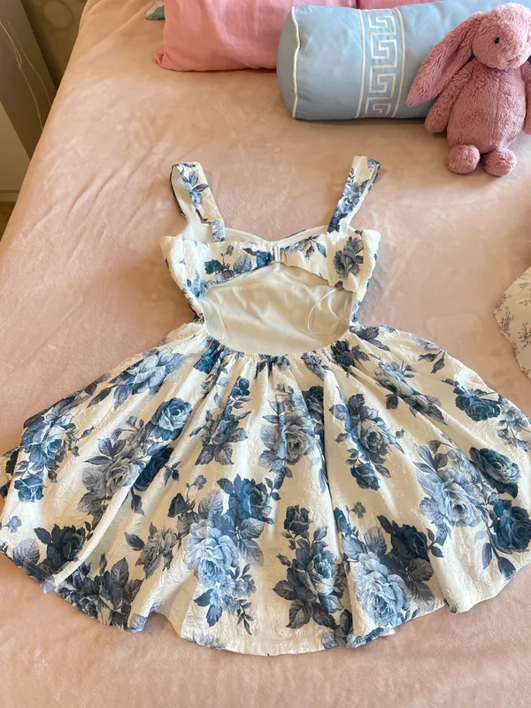 Windsor Blue floral mini dress - Image 6