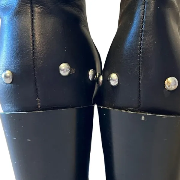 Nasty Gal Charlie Black Studded Bootie - Image 6