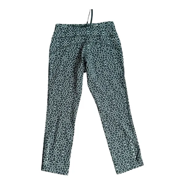 Nike Dri-FIT Black White Geometric Print Leggings‎ – Women’s XS 🖤 - Image 2