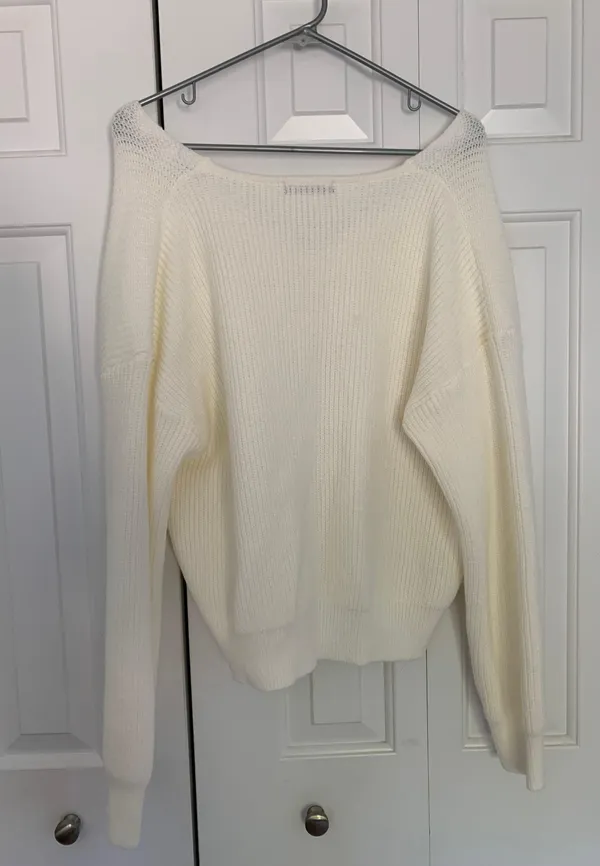 SheIn White  Sweater - Image 2