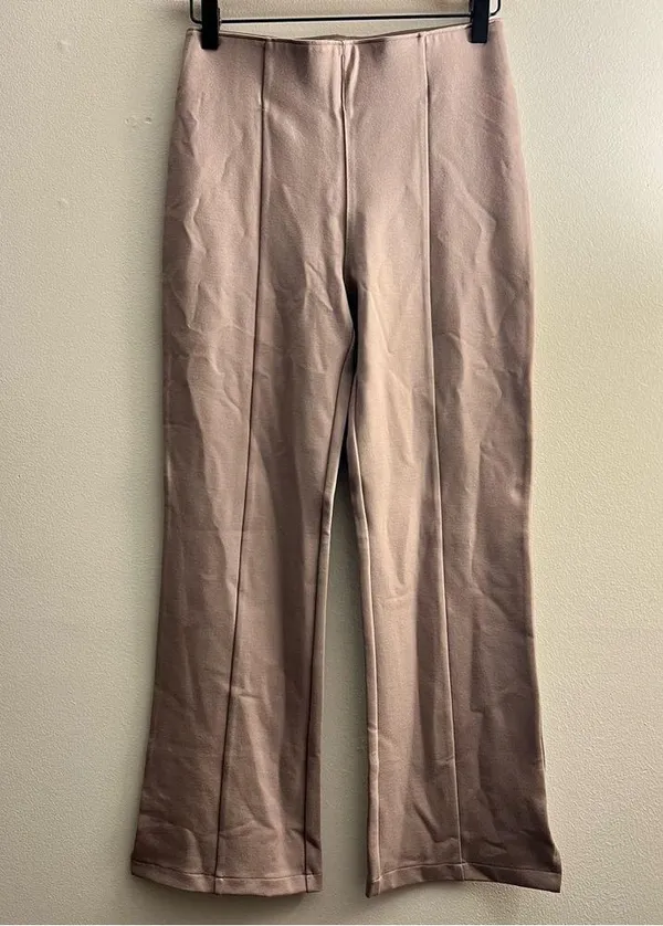 Abercrombie & Fitch Ponte Split Hem Slim Flare Pants S - Image 2