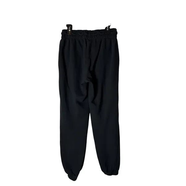 Gap Classic Joggers Women XS Black VintageSoft Terry Relaxed Sweatpants Athletic - Image 3