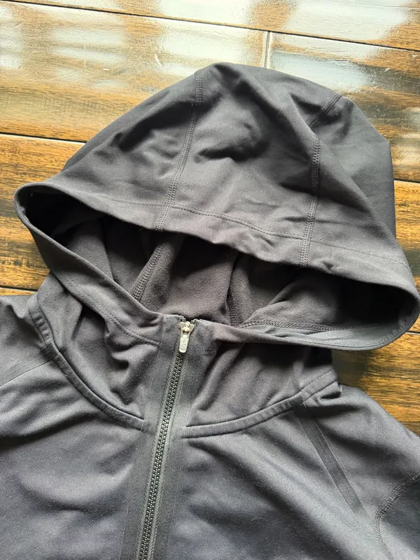 New Balance Black Full Zip Athletic Hoodie - Image 5