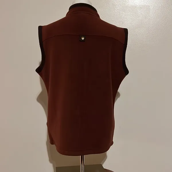 Artisan fleecy vest with 2 double pockets - Image 5