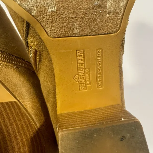Fergalicious brown heel booties‎ - Image 4