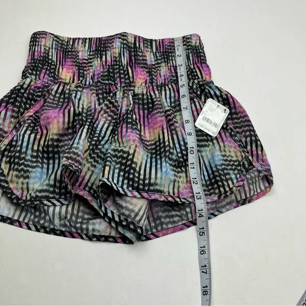FREE PEOPLE FP‎ Movement The Way Home Short Euphoria Print Womens Size Small NEW - Image 9