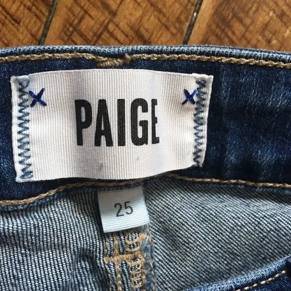 Paige Jax knee Bermuda denim size 25 shorts - Image 2