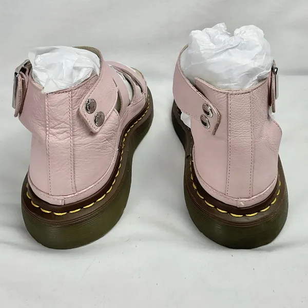 Dr Martens Clarissa Chunky Leather Sandals In Bubblegum Pink Womens Sz 10 EU 42 - Image 5