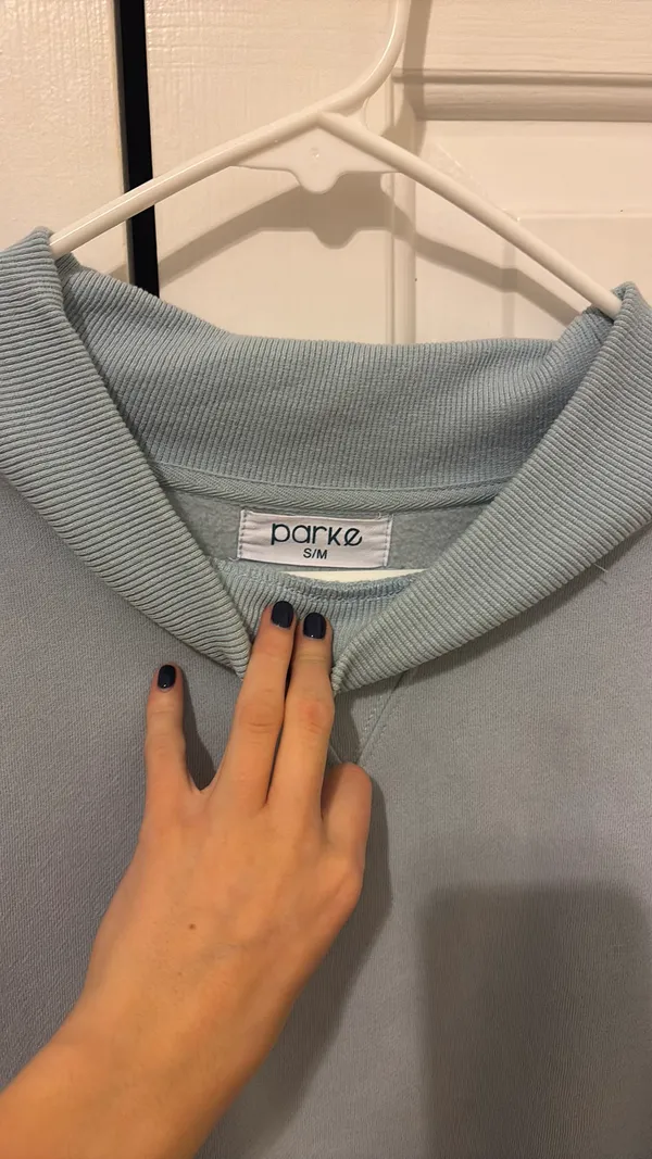 PARKE Mockneck Light Blue - Image 2
