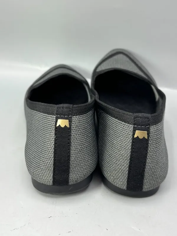 Birdies The Blackbird Flats Shoes Women 7 Gray Black Pointed Toe Slip On Comfort - Image 4