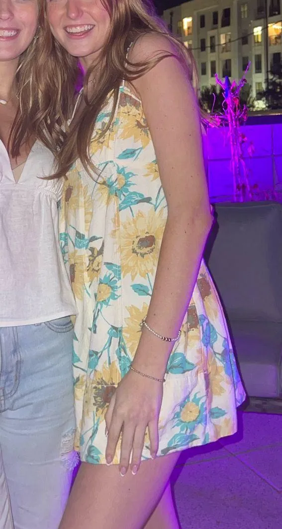 Free People Dress Mini Floral - Image 2
