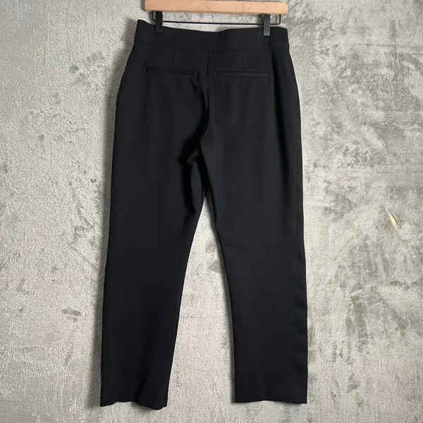 Spanx Perfect Pant Slim Straight Large‎ Black Pull On Career Office Minimalist - Image 3