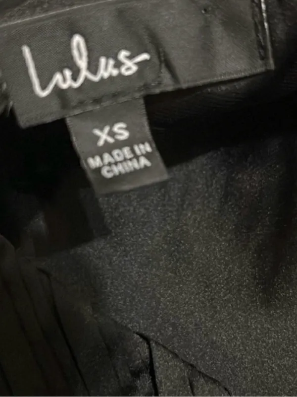 Lulu's One Shoulder Black Maxi Dress(Size XS) - Image 4
