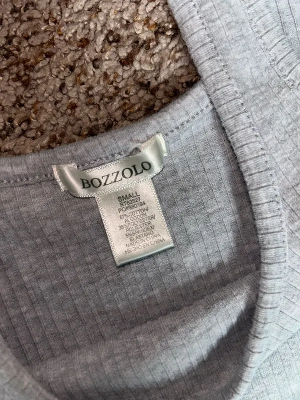 Crop tank top Gray - Image 2