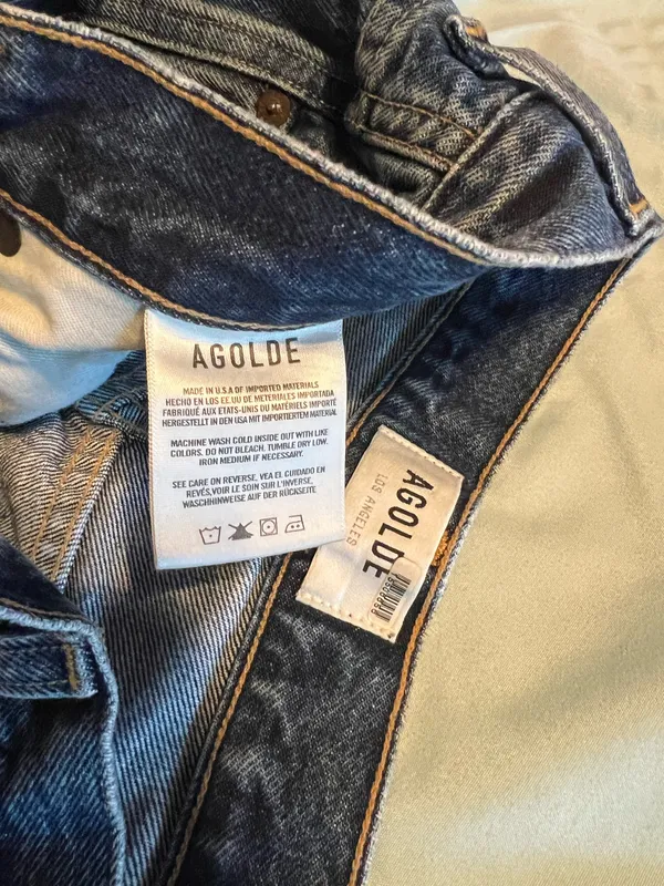 AGOLDE High-Rise Jeans Straight - Image 5