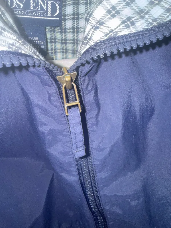 Lands' End Jacket Blue - Image 2