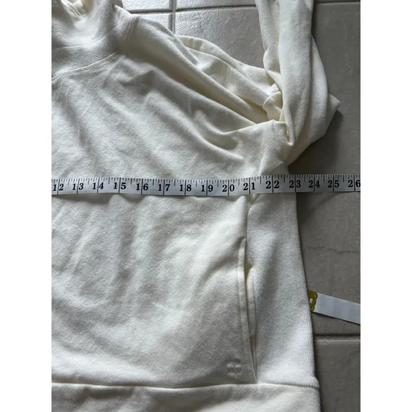 Sweaty Betty Harmonise Sweatshirt Womens Small Cream Cowl Neck Gym Workout‎ Yoga - Image 4
