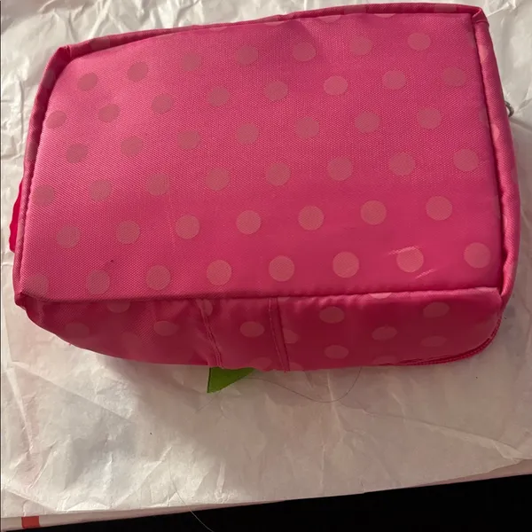 Vibrant Pink Cosmetic Bag - Image 3